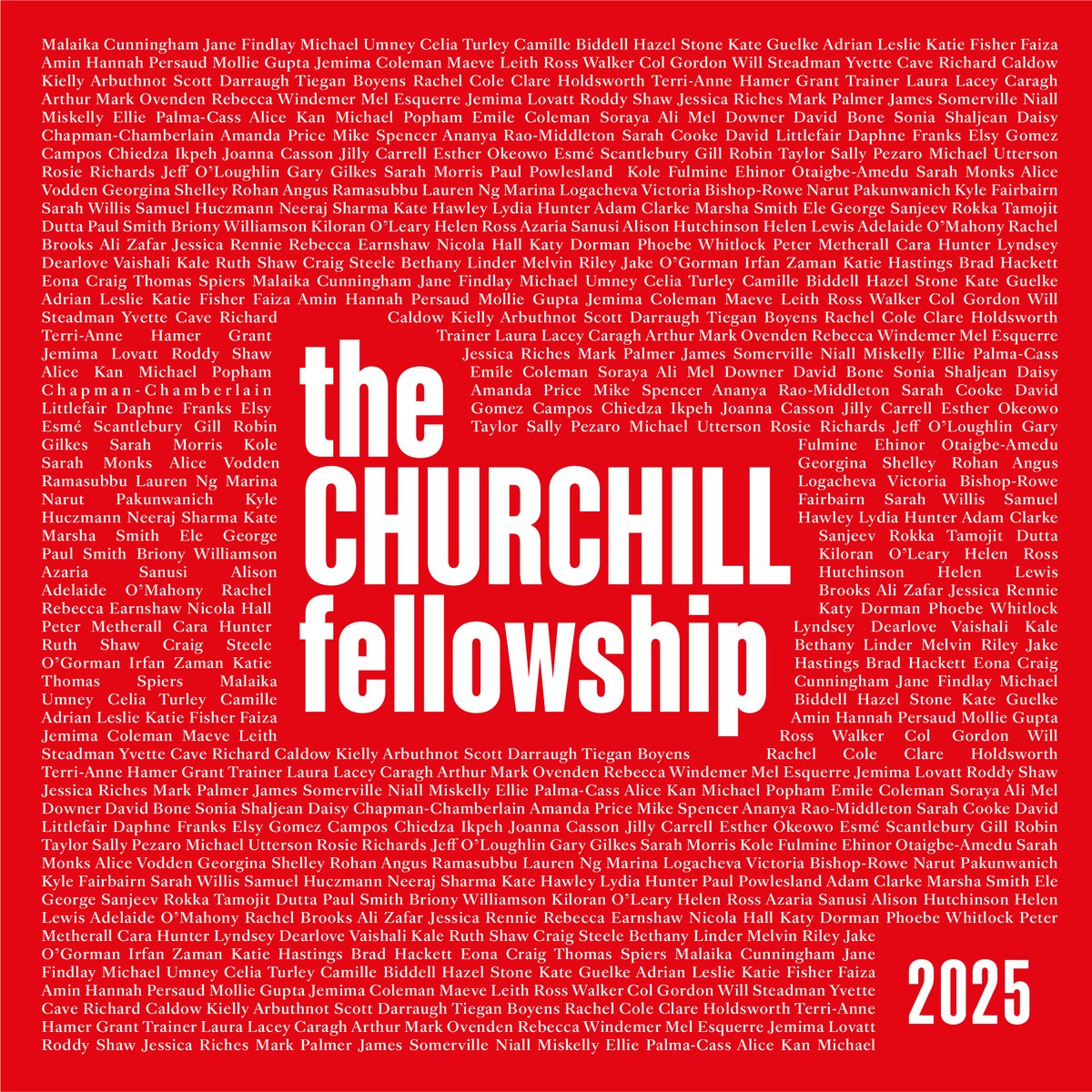 ChurchillFship's tweet image. Have you met our 2025 Churchill Fellows? ✨
We’re welcoming many of them today at our Connect & Inspire event. With our existing Fellows, trustees, Advisory Council, and supporters, they’ll kickstart their Fellowships, gaining connections and knowledge to help them drive change.