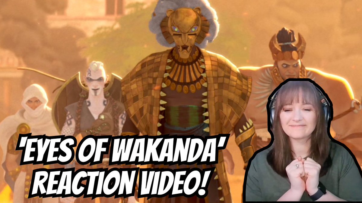 Watch the first look at <a href="/MarvelStudios/">Marvel Studios</a>' 'Eyes of Wakanda' with me! youtu.be/6L_s9TyrzFg

Don't forget to like and subscribe if you liked this reaction video!

#eyesofwakanda #marvelstudios #marvel #blackpanther