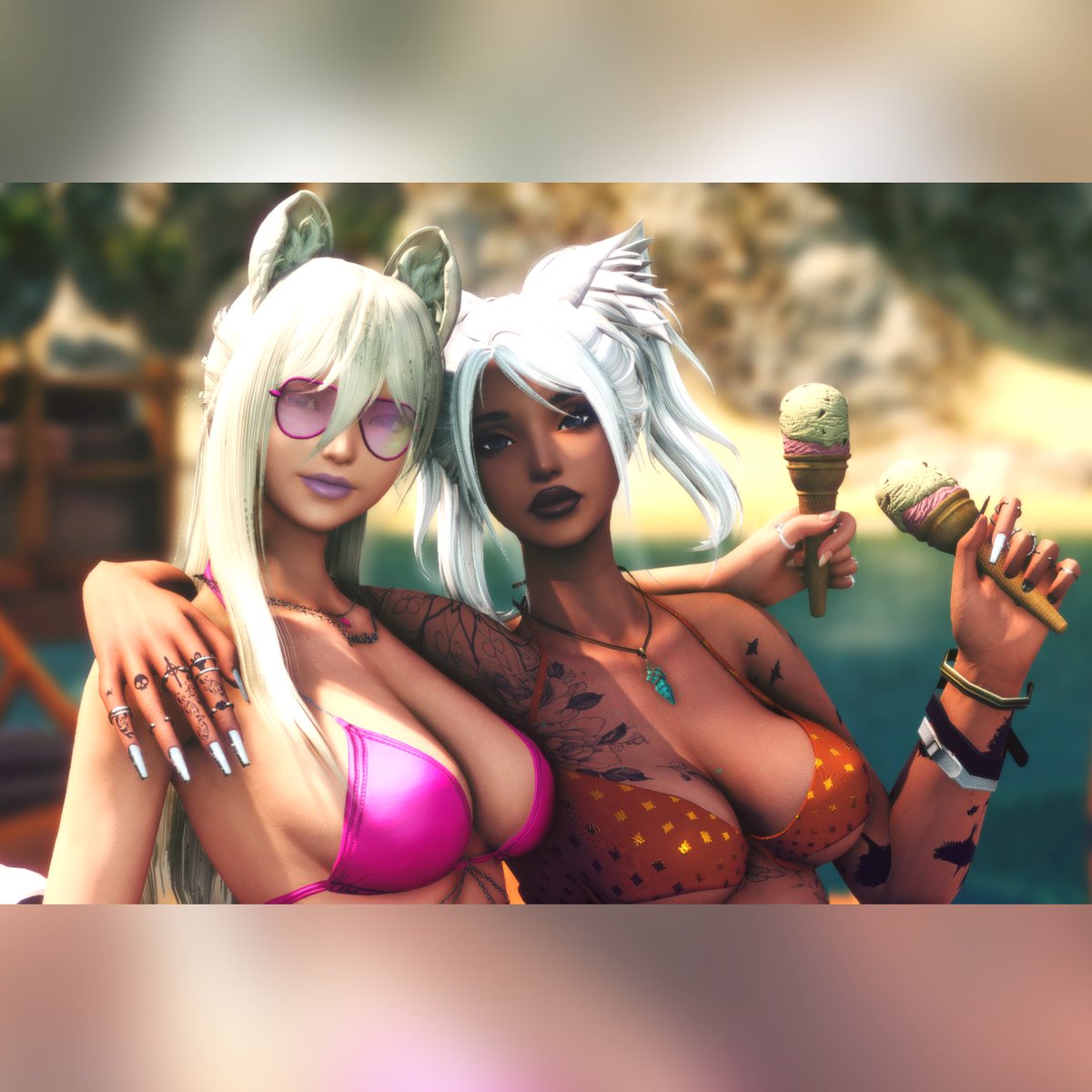 SaberRydar's tweet photo. happiness in a cone *giggles*
#ffxivsummerbash I #SummerbashXIV I #gposers I #ffxivsnaps I #Eorzeaphotos https://t.co/yeSr1PIQp3