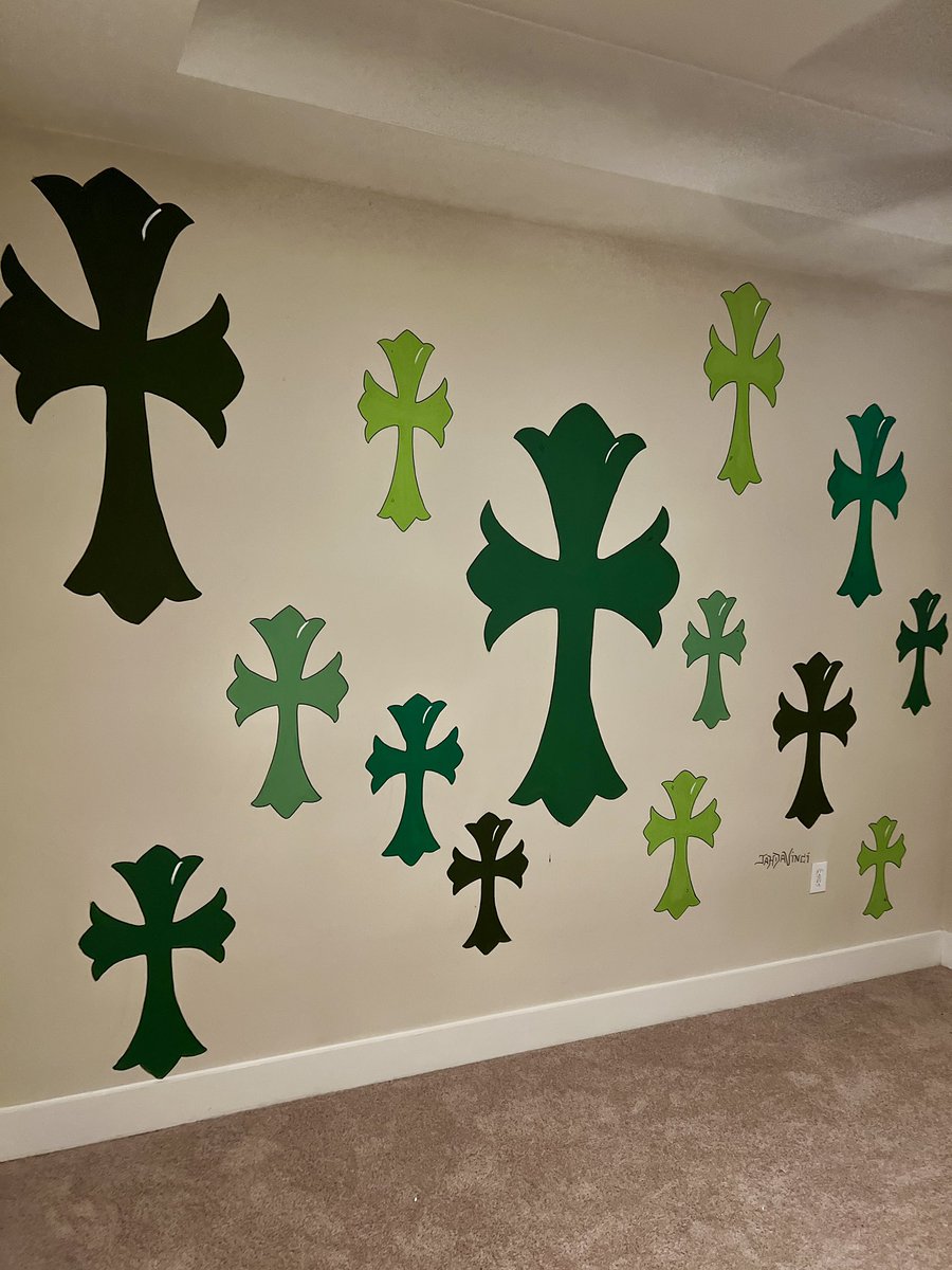 _TrippyHippy__'s tweet photo. Chrome Wall 🎨‼️ https://t.co/xCuVcEw7mV