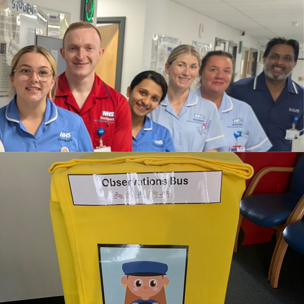 🚌 Day 3 Highlights: Observations on the Move! 🩺Observations Bus made stopped to deliver essential “Took Box” training to D8 <a href="/StockportNHS/">Stockport NHS FT</a> <a href="/helshow1/">HH</a> <a href="/NicolaFirth6/">Nicola Firth</a> <a href="/AoifeIsherwood/">#hellomynameis 🌻 Aoife 💚</a> <a href="/StockportPtExp/">Stockport Patient Experience</a> <a href="/Pollybegum3/">Polly Begum</a> <a href="/lee_woolfe/">Lee Woolfe</a> <a href="/SueACarroll/">Sue Carroll</a> <a href="/ChrisOL05142560/">Chris O'Loughlin</a> <a href="/MedSupportSft/">Medicine and Urgent Care Division</a>