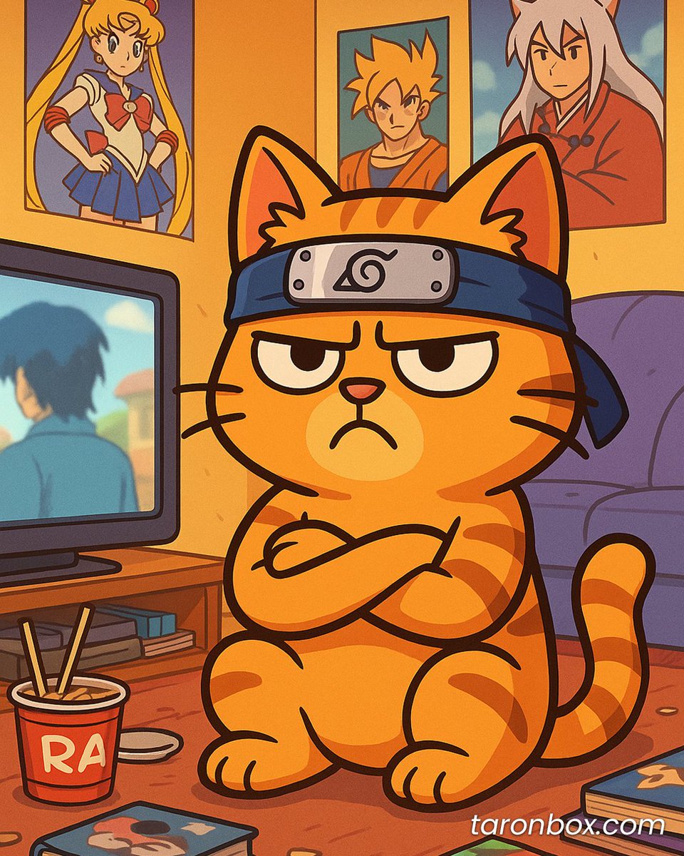TaronBox's tweet image. 🐱 Cuando ves a alguien diciendo que Naruto va de “ninjas con superpoderes” y no has terminado Shippuden…

📦 En #TaronBox nos tomamos el anime tan en serio como nuestras siestas.

¿A ti también te duele cuando resumen tu serie favorita en 3 palabras mal dichas? 😾

#AnimeHumor