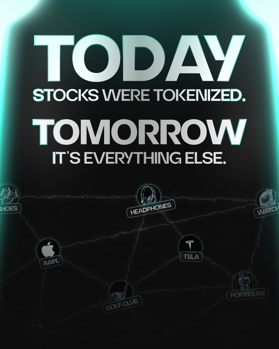 JUST IN: Now you can buy STOCKS on Solana!

$TSLA, $AAPL, $NVDA and 50+ U.S. equities are now fully onchain:

Self-custodied, tradable 24/5, and settled in seconds.

Here’s why this isn’t just a bullish moment for crypto, but a WARNING SHOT for the future of retail... 🧵

Kraken