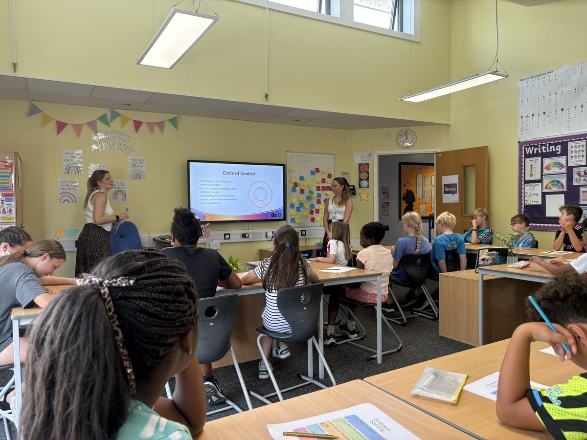 Be U ran some wonderful workshops for our Year 6 pupils today to help ease their worries about secondary school and support their transition into Year 7.
