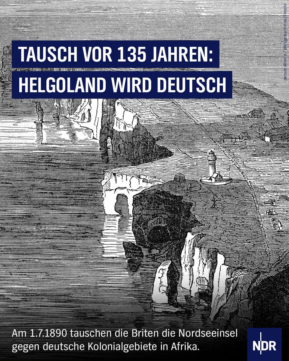 Tja, da haben die Briten heute weder Sansibar noch Eiergrog.