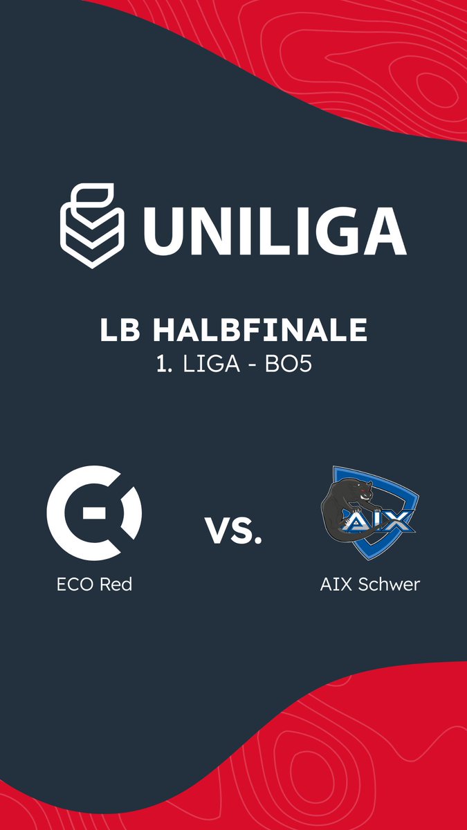 Lower Bracket ist unsere Comfort Zone 😎 - Für ECO Red geht es um 19 Uhr ins 1. <a href="/uniligaGG/">Uniliga</a> LB Halbfinale gegen @AIXesports Schwer und ihr könnt das Bo5-Match live mitverfolgen!

<a href="/schlvfmvngel/">Paul</a> und <a href="/ECO_KrugZ/">KrugZ</a> nehmen euren Hype im Stream auf - also rein da: twitch.tv/eSportsCologne