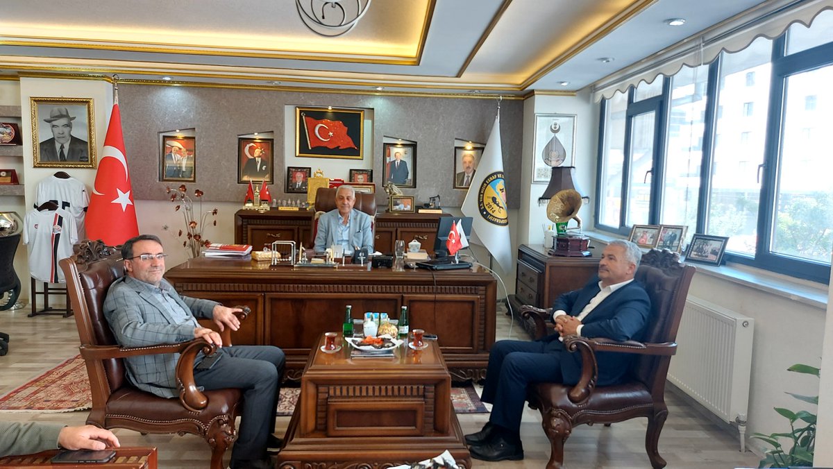 MÜSİAD Van (@musiadvan) on Twitter photo MÜSİAD Van Şubesi olarak, Başkanımız Abdullah ARAS riyasetinde üyelerimizle birlikte S.S. Van Hızır Esnaf ve Sanatkarlar kooperatif Başkanı Faruk ALPASLAN'na iadeyi ziyaret gerçekleştirdik. Nazik kabulleri için çok teşekkür ederiz.
<a href="/BurhanOzdemirTR/">Burhan Özdemir</a> <a href="/aaras65/">Abdullah Aras</a> <a href="/F_Farukalpaslan/">Faruk Alpaslan</a> MÜSİAD Van Şubesi olarak, Başkanımız Abdullah ARAS riyasetinde üyelerimizle birlikte S.S. Van Hızır Esnaf ve Sanatkarlar kooperatif Başkanı Faruk ALPASLAN'na iadeyi ziyaret gerçekleştirdik. Nazik kabulleri için çok teşekkür ederiz.
<a href="/BurhanOzdemirTR/">Burhan Özdemir</a> <a href="/aaras65/">Abdullah Aras</a> <a href="/F_Farukalpaslan/">Faruk Alpaslan</a>