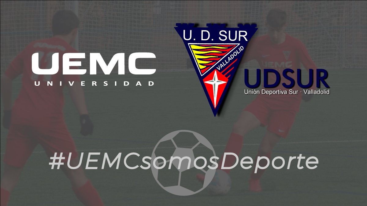 Os anunciamos que la UD Sur <a href="/UDSurVa/">U.D Sur Valladolid</a> un año más, colabora con el Programa #UEMCsomosDeporte de la <a href="/UEMC/">UEMC</a> mediante el que nuestros deportistas, técnicos y directivos pueden acceder a bonificaciones para formación universitaria y especializada.
Más info en: grados.uemc.es/cd-ud-sur-uemc…