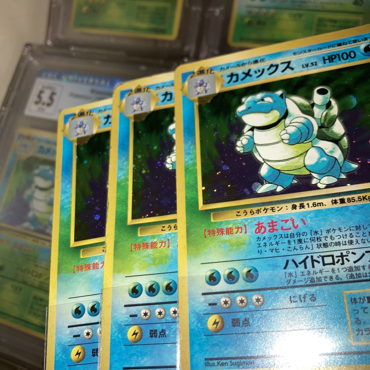 ホロ部分まで黄色インクの追加エラー🎨🟡
#Additional_ink