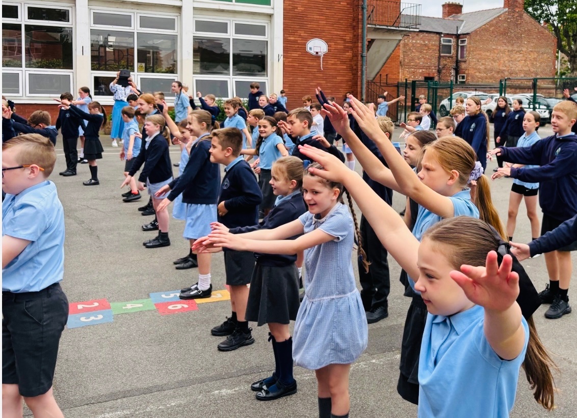 A huge thank you to Mr Glendenning for running our whole trust ‘Jump into June’. It’s been a great month of morning HIT workouts!