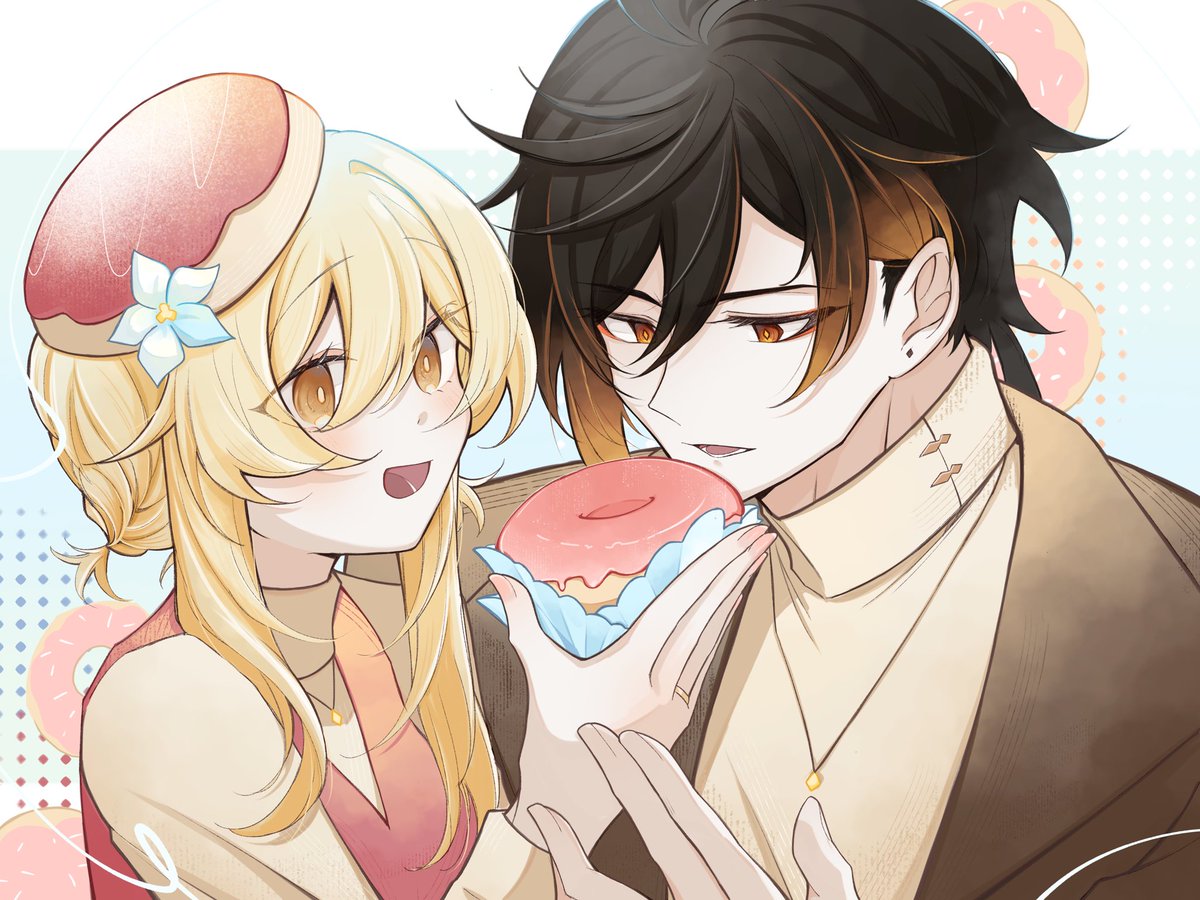 HanataKN's tweet image. 🔶✨ #ZhongLumi #鍾蛍 

✨🍩🔶