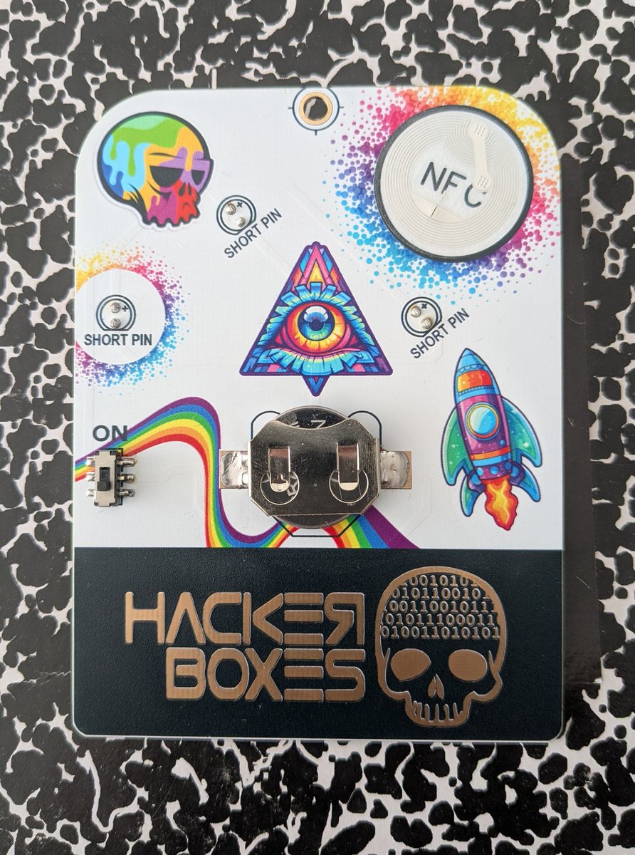 BACKSIDE... We aren't showing what's on the front of the badge because you're gonna come to Vendors at #defcon33 and get one for yourself.  #badgelife