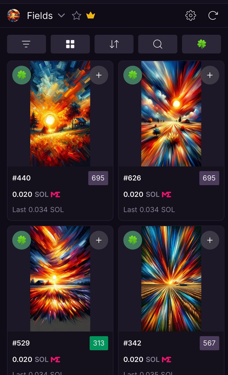 <a href="/pravijn/">pravijn</a> <a href="/erikswahn/">Erik Swahn</a> Reminds me of favorite same name collection on solana by <a href="/cuvertura/">Cuvertura</a>. Wish #artonsol could make more of a break. magiceden.io/marketplace/fi…