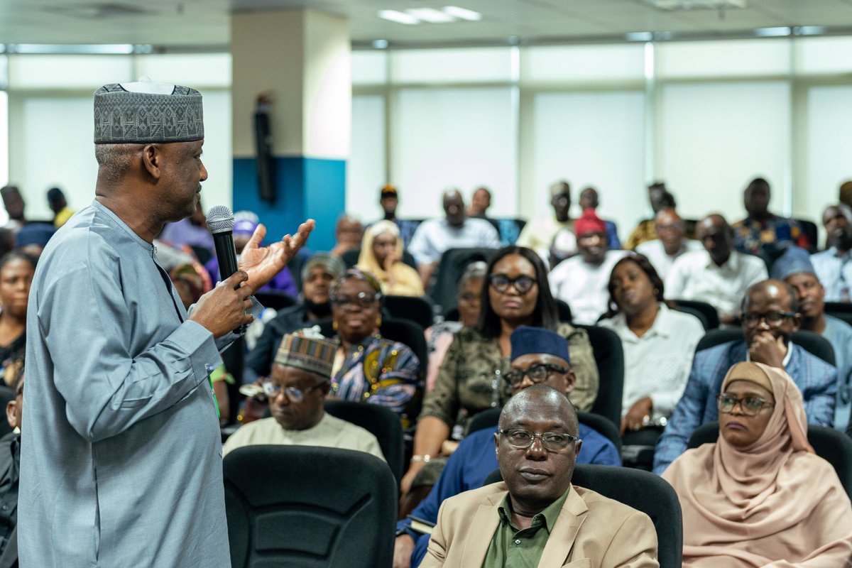 OFFICIALNISO_NG's tweet photo. NISO Steps Into a Bold New Identity!
Today, 01 July, 2025, we witness the unveiling of the official logo and corporate identity of the Nigerian Independent System Operator (NISO)!
#NISO #BrandUnveiling #PowerSector #EnergyLeadership #PoweringNigeria https://t.co/zqs5afHEgz