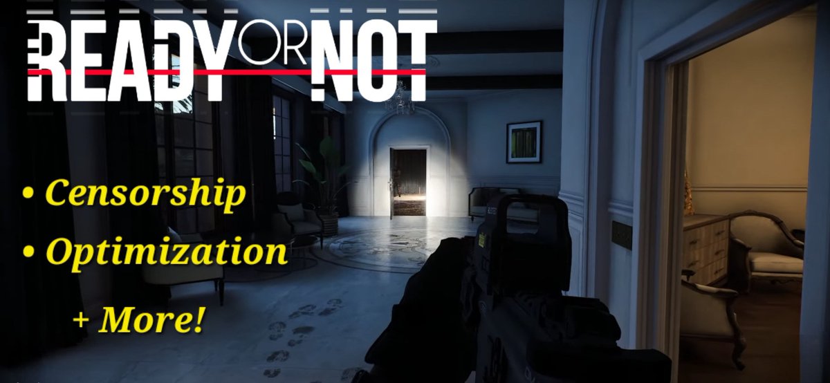 Case_Repository's tweet image. &quot;Ready Or Not - Censorship News and More!&quot; New video out now! youtu.be/7xCwK1S6J2o?si… #readyornot #voidinteractive #Swat #fps #tactical #PS5