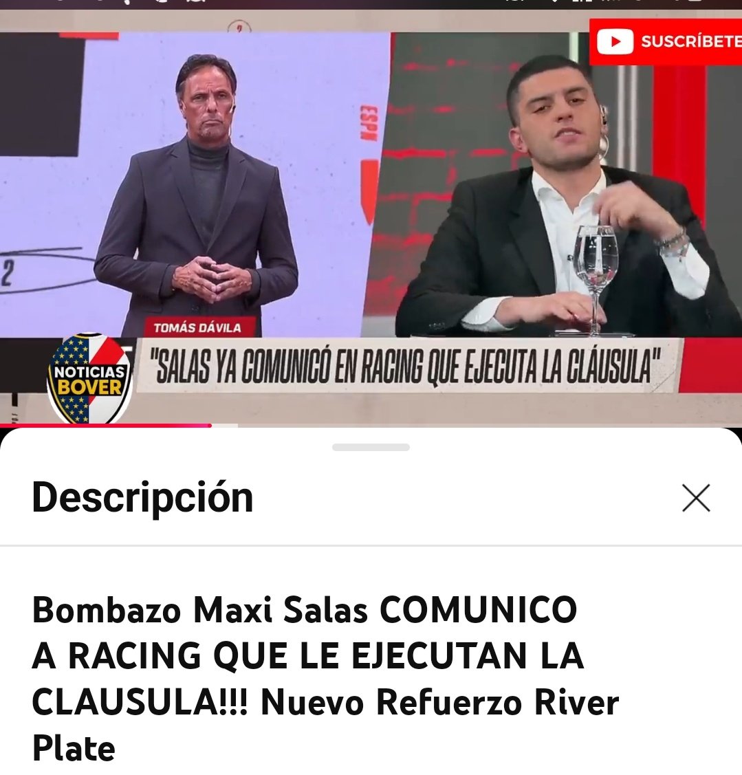 River es lo peor que hay. Tiene buena prensa porque están todos "mimados". Su accionar es despreciable. Gallardo perdió su protección.