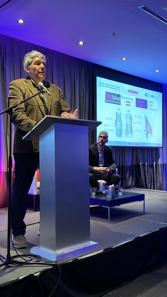 El viernes pasado estuvimos presentes en el Simposio #SAC “Más allá de las fronteras de intervencionismo cardiovascular 2.0”.
📌 Presentamos opciones percutáneas para tratar la insuficiencia tricuspídea, con foco en el sistema #TricValve.