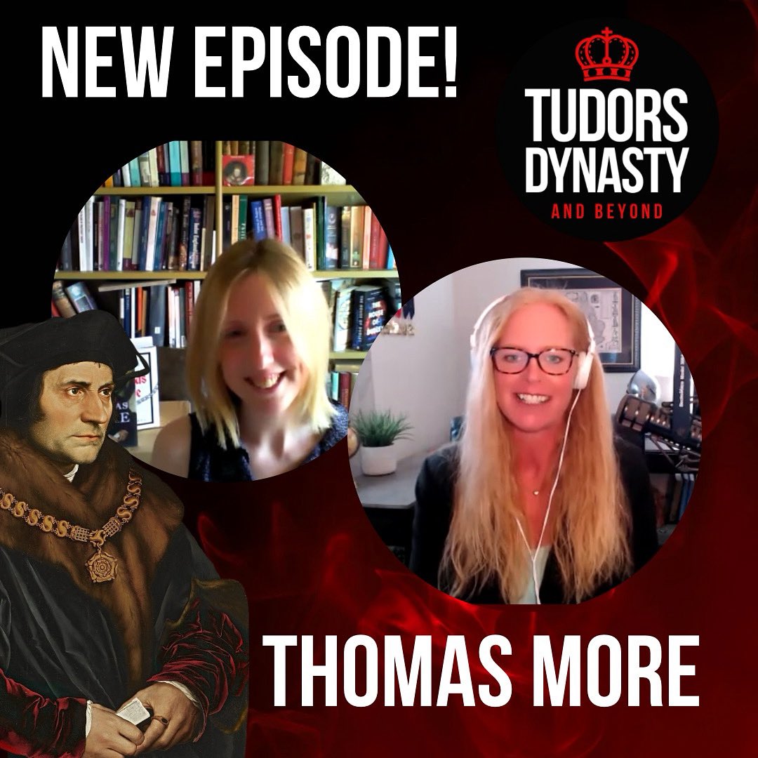 Tudors Dynasty (@tudorsdynasty) on Twitter photo 🎉The wonderful <a href="/Joanne_Paul_/">Dr Joanne Paul</a> returned to the show to peel back the layers of one of Tudor England’s most fascinating figures. Thomas More.
Watch 👀 on #Spotify or #YouTube or listen wherever you get podcasts!
🍎- podcasts.apple.com/us/podcast/tud…
🟢- open.spotify.com/episode/62OmFG…
YouTube- 🎉The wonderful <a href="/Joanne_Paul_/">Dr Joanne Paul</a> returned to the show to peel back the layers of one of Tudor England’s most fascinating figures. Thomas More.
Watch 👀 on #Spotify or #YouTube or listen wherever you get podcasts!
🍎- podcasts.apple.com/us/podcast/tud…
🟢- open.spotify.com/episode/62OmFG…
YouTube-