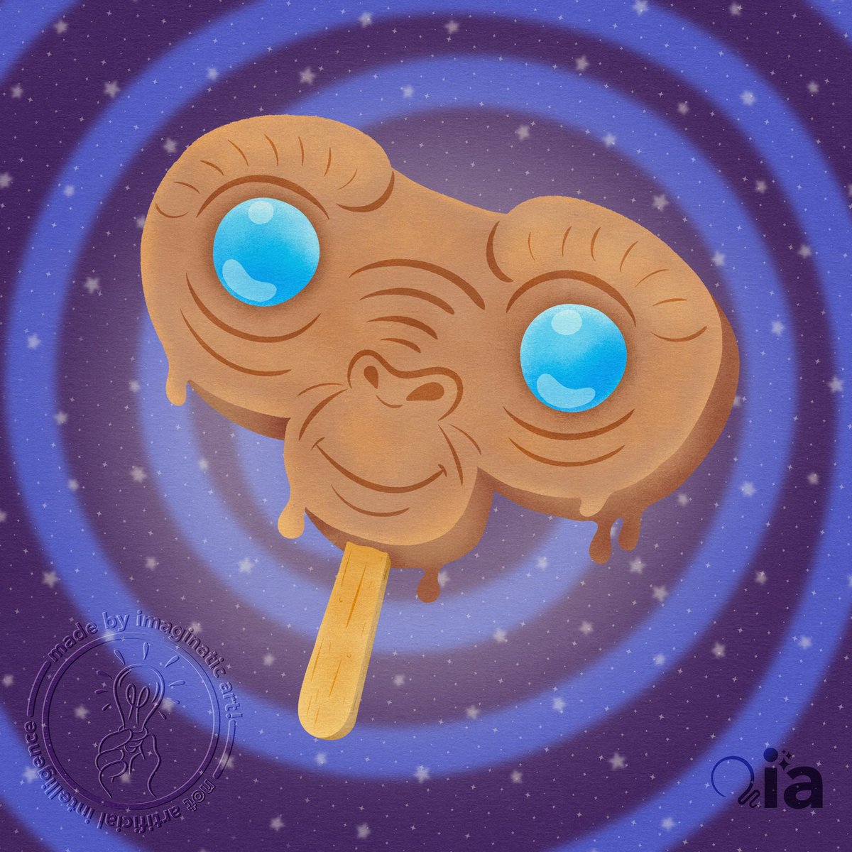 imaginaticart's tweet image. Phone Home… for Popsicles!📞👽🚲🌕🍦
•
I am very excited to start my new collection of Mega Movie Pops! A tribute to Retro Treats and Out of This World Icons that make your heart just melt!

What other Popsicles you’d like to see?👀☀️