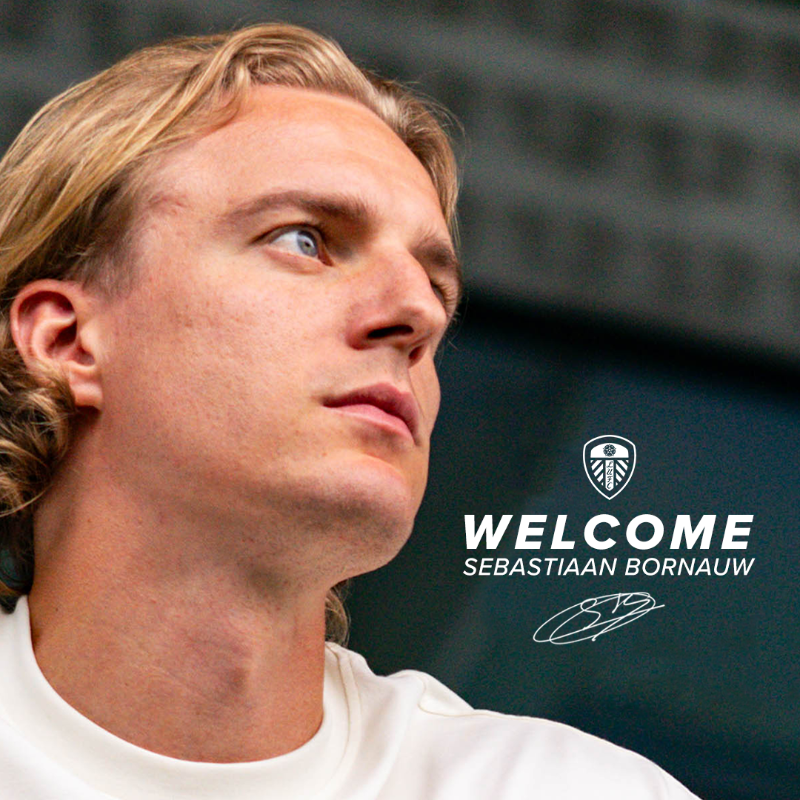 LUFC's tweet photo. ✍️ Welcome Sebastiaan!