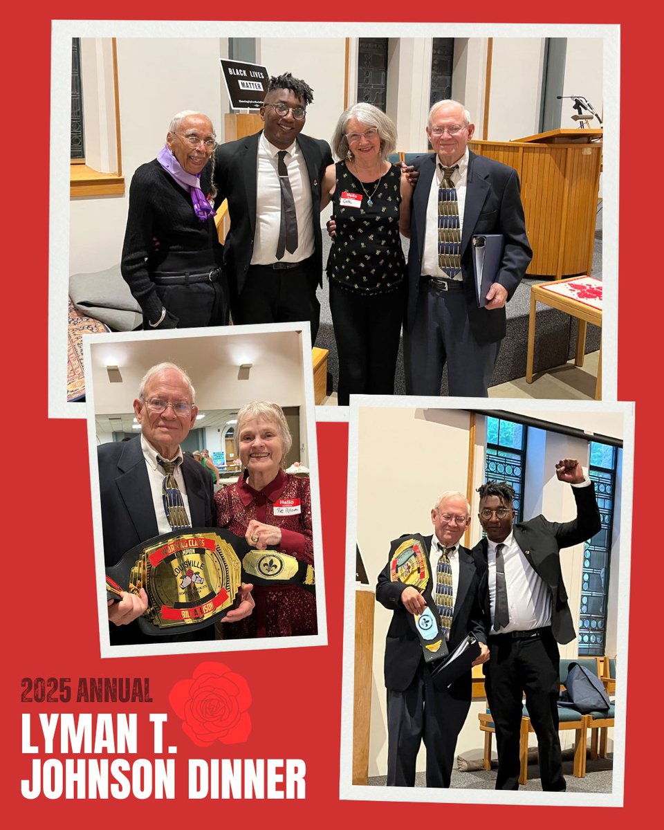 dsa_louisville's tweet image. Thank you to everyone who planned, volunteered for, donated to & attended LDSA's 2nd annual Lyman T. Johnson Dinner over the weekend!🌹We raised nearly $6,000 for our Building Fund. It really was an evening of solidarity and celebration. 🥳✊