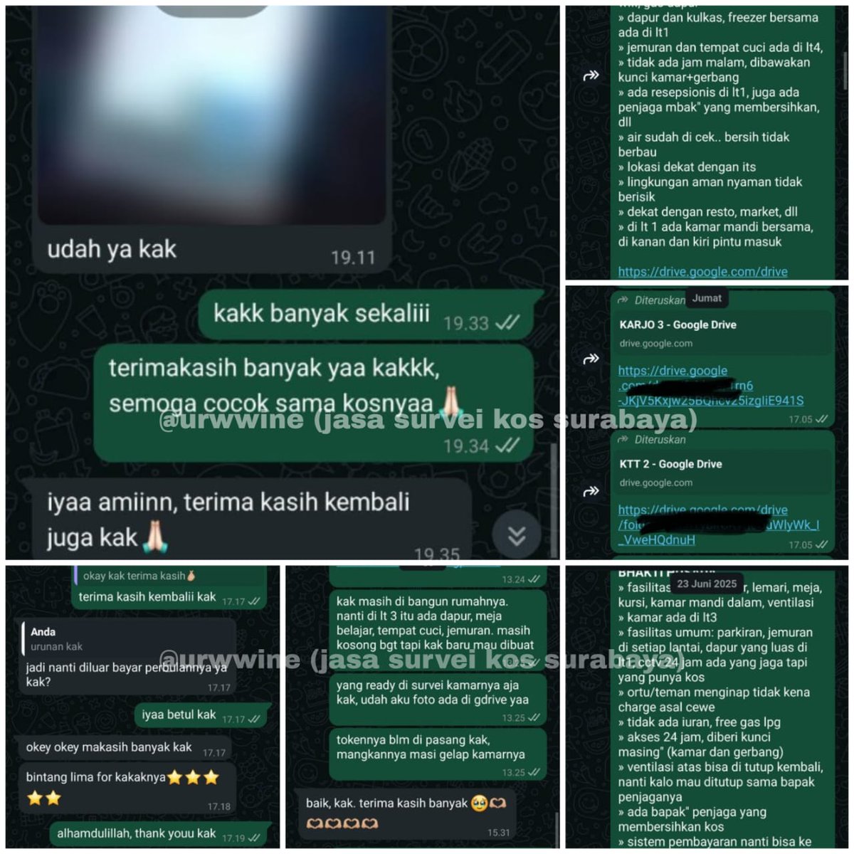 jasa suruh dan survey kos surabaya tweet media