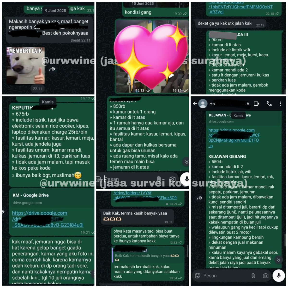 jasa suruh dan survey kos surabaya tweet media