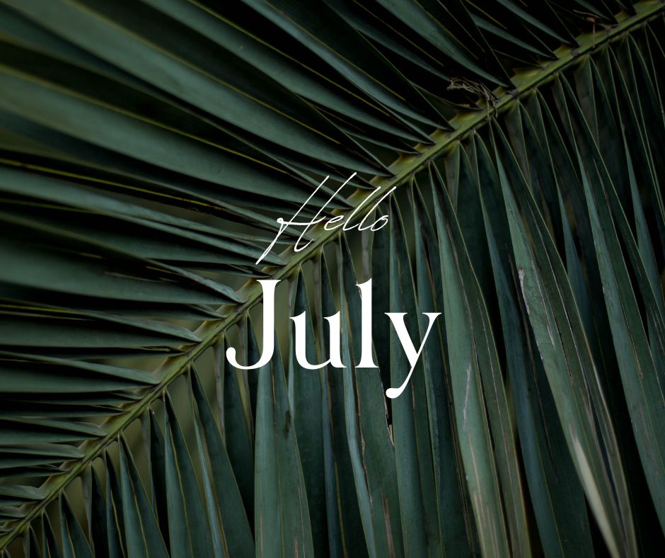 Hello July! saadhealthcare.com #july #summertime #health #healthcare #hospice #Mobile #Mobileal #Biloxi #Gulfport #Baldwincounty