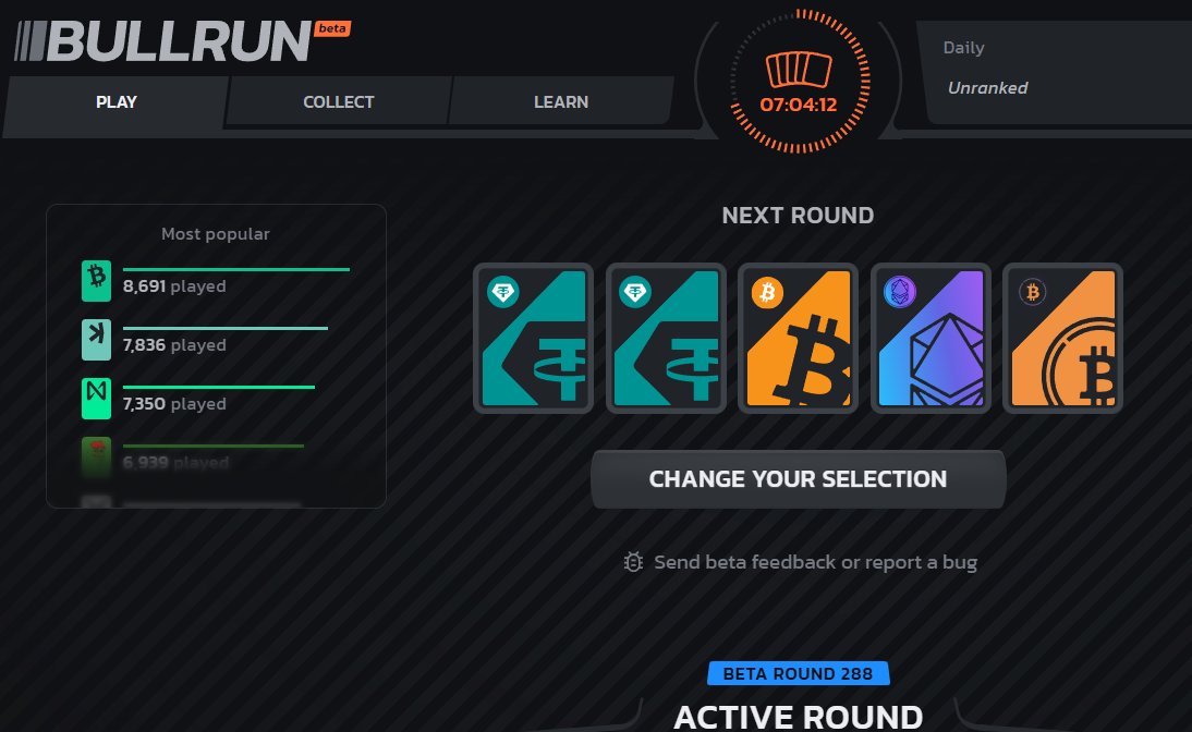 Started Playing bullrun on <a href="/infinex/">Infinex</a> 

Just Moon That.