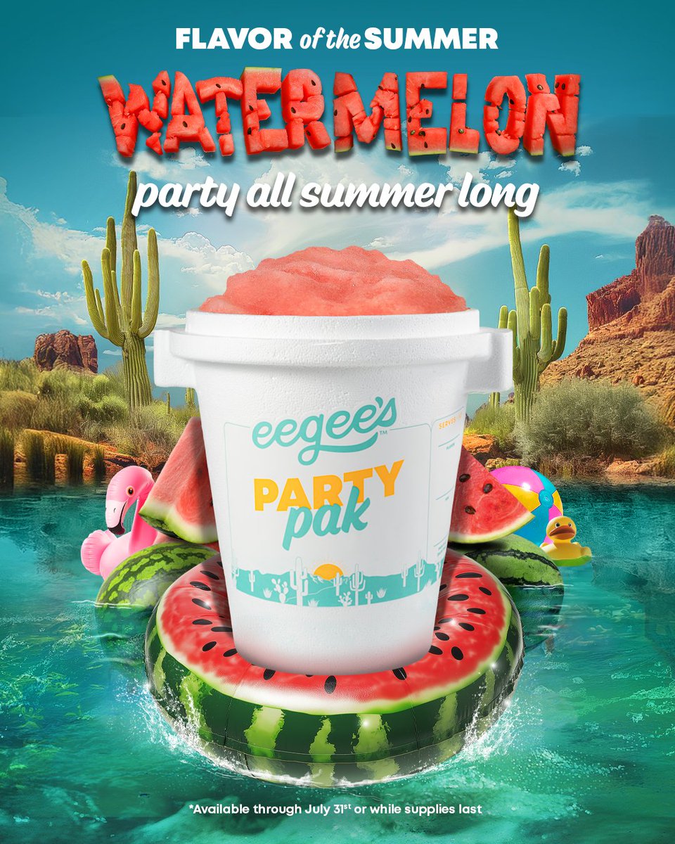 Sip the sunset! 🌇🍓🥥🍉 Sonoran Sunset brings passion fruit and tiger’s blood together for a summer flavor you can’t miss! Snag the July sticker of the month with your purchase of Sonoran Sunset!

Don’t forget — Watermelon is here through the end of July as well!