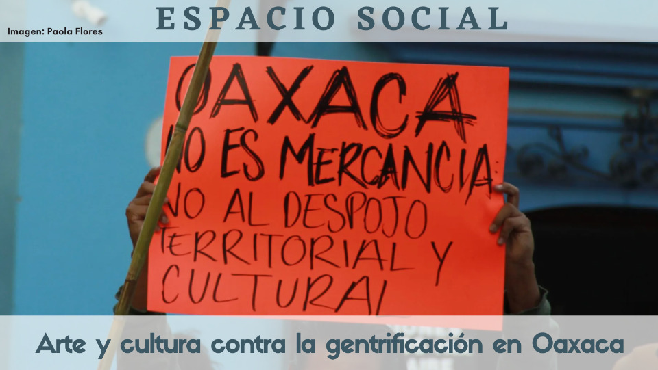 laminuta's tweet image. #Estreno Te invitamos a escuchar nuestro #podcast del mes de Julio. Espacio Social: Arte, cultura y gentrificación en Oaxaca.
Voces críticas que ven, en este escenario de gentrificación y despojo, una amenaza a la identidad cultural y la justicia social.
educaoaxaca.org/espacio-social…