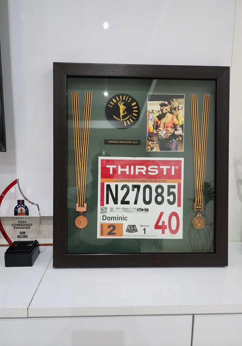 doms_lihle's tweet photo. This is to certify that on the 8th of June 2025 I passed the test of both physical and mental endurance✅️.
#FetchYourBody2025 #IPaintedMyRun #TrapnLos #comrades2025 https://t.co/smyuxuXEd0