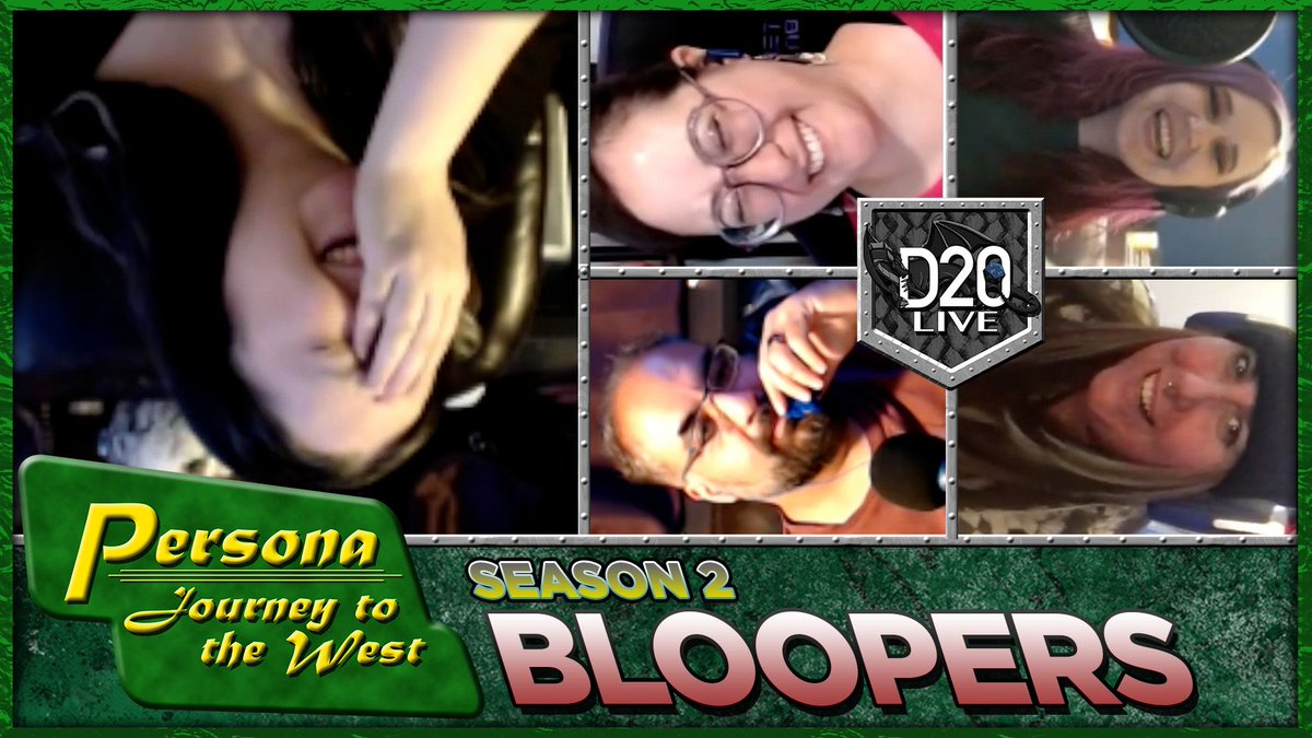Happy Canada Day from all of us at D20 Live! We have a present! The Bloopers from Sam's Persona Season 2 are now live: youtu.be/pnlZ6sby8J4