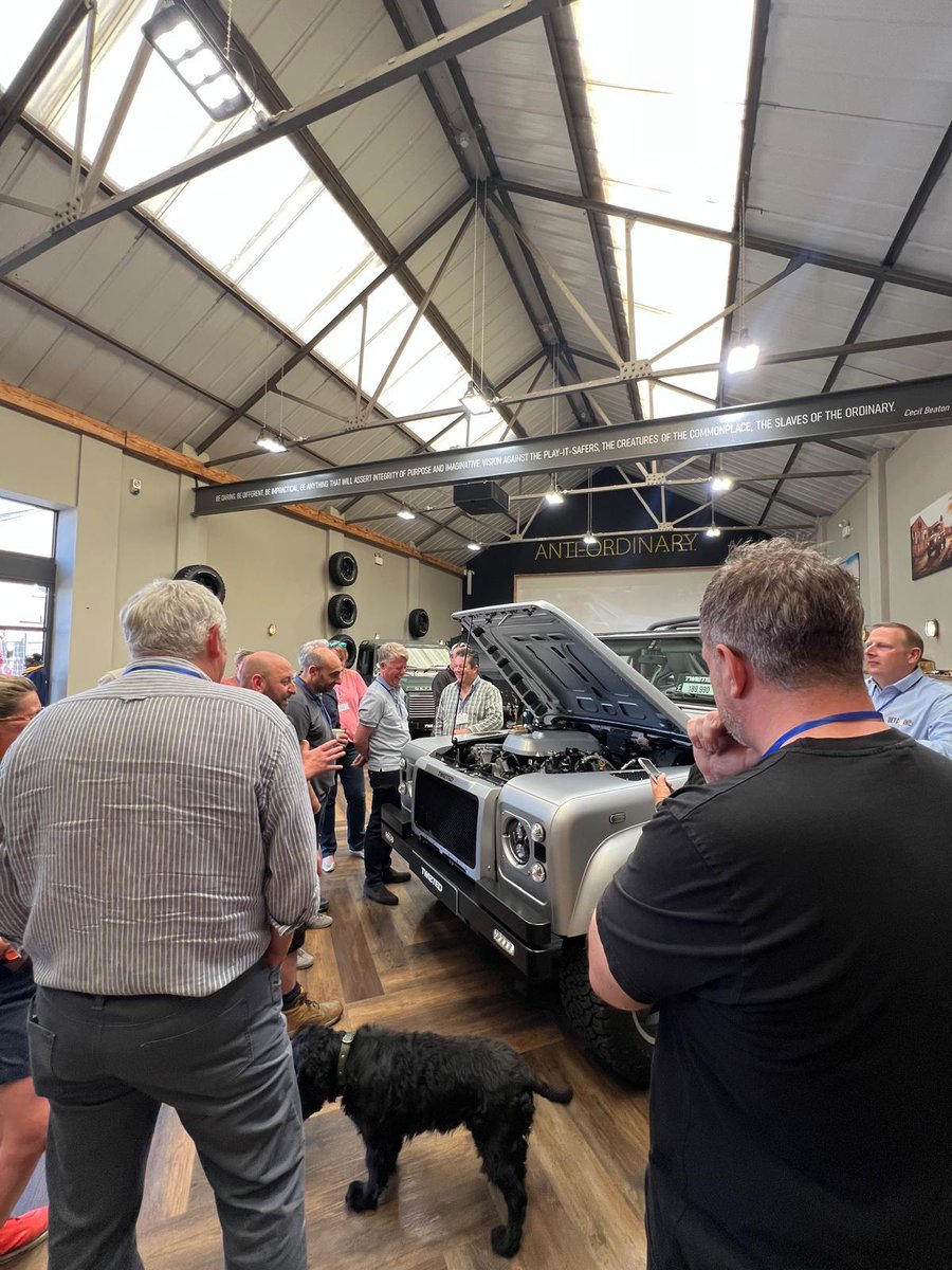 ococomedia's tweet image. Team OCOCO recently enjoyed an incredible #DrivenNet meeting at #TwistedAutomotive! It was brilliant to learn more about their incredible work, discover what it takes to earn the Twisted badge, and meet official mascot Melvin the dog too! #Automotive #CustomCars #4X4