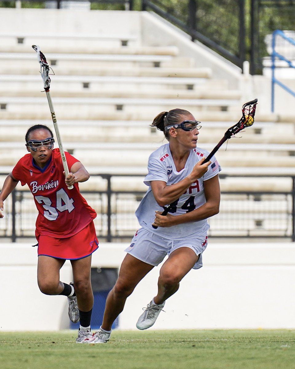 MarylandWLax's tweet image. PAN-AMERICAN CHAMPIONS 🥇
A huge congratulations to Kori and @USAWLax on winning the first-ever Pan-American Women’s Lacrosse Championship! 🇺🇸