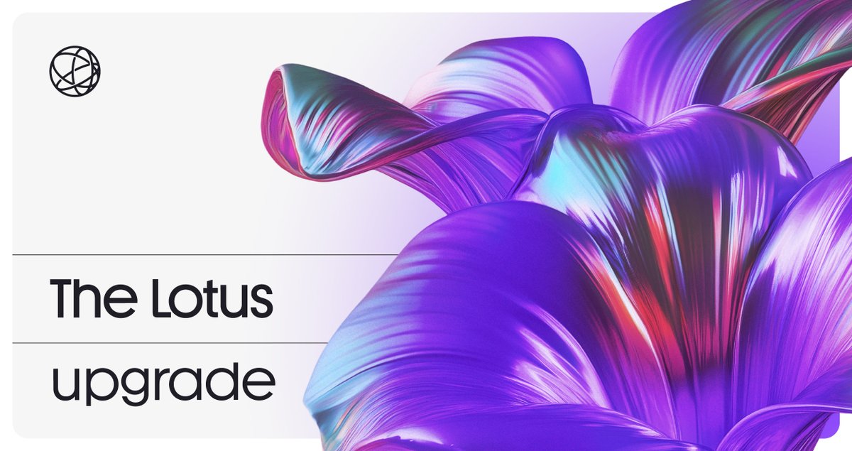 Lotus 🪷 is now live on Mocha testnet.

Lotus ships interop and economic upgrades.

TIA interop via Hyperlane ⏩
33% ⬇️ less inflation