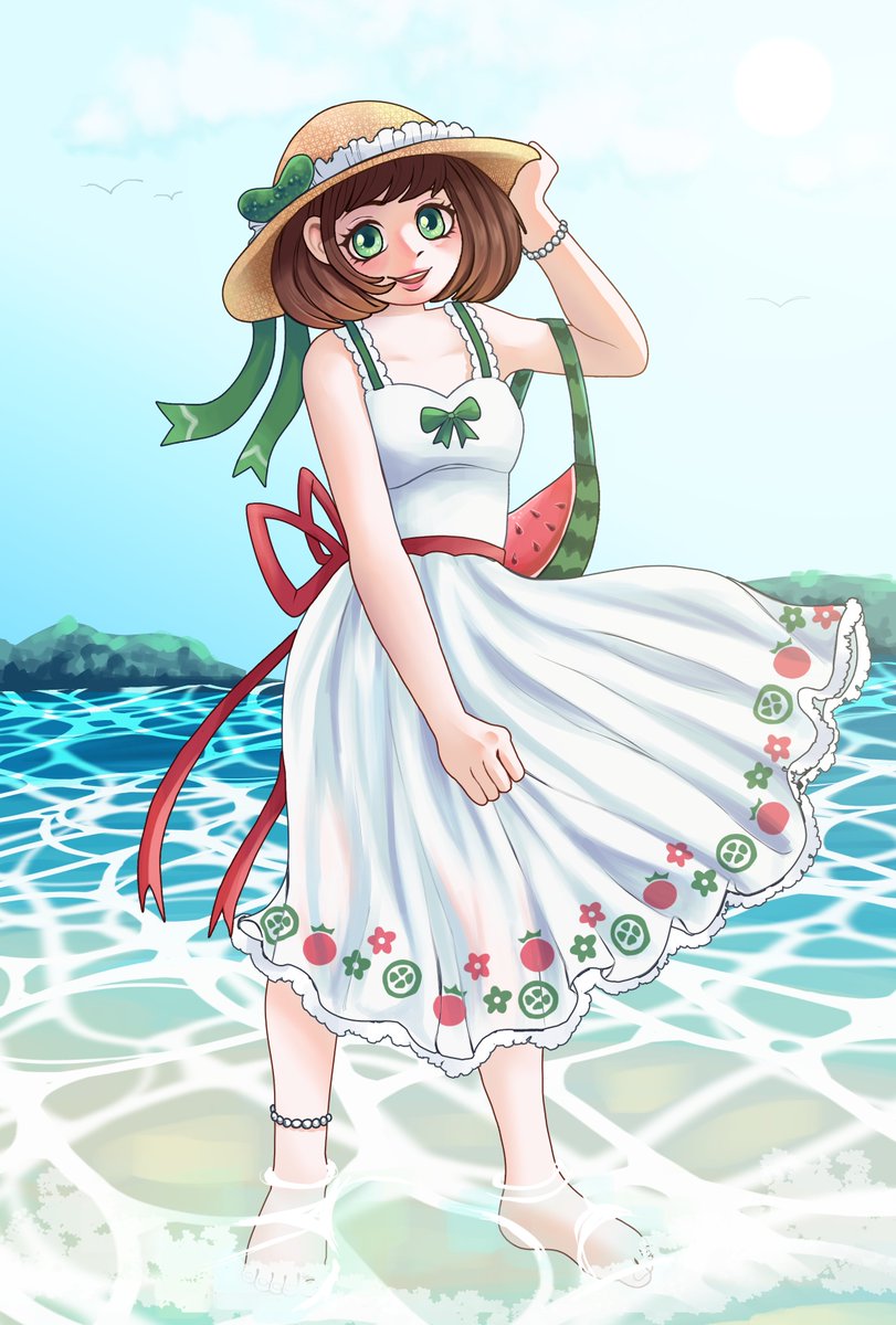 Wie gerne wäre ich am Meer ...
Ich hoffe ihr feiert mit mir am 07.07.2025 in meinen Geburtstag rein! <3
Art by <a href="/TJNeku/">TJ</a> <3