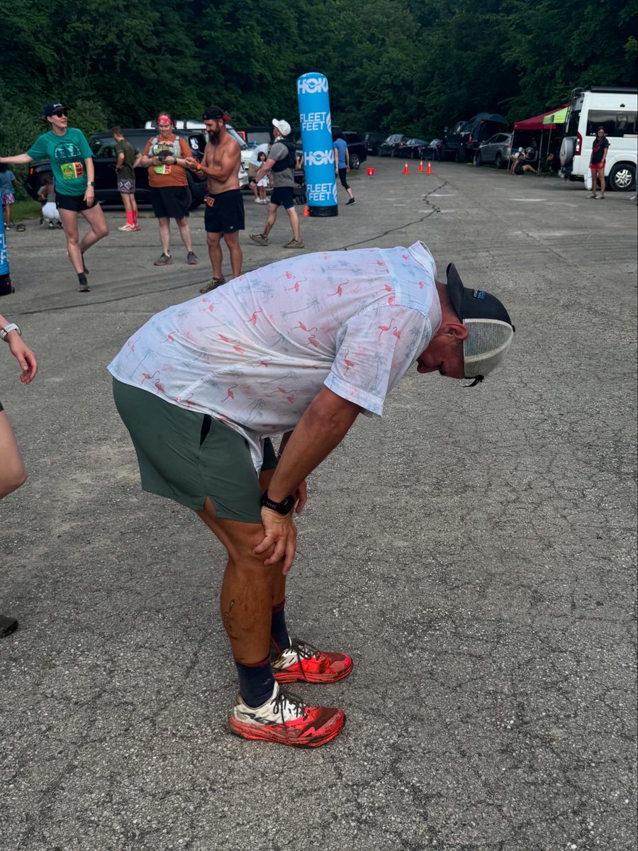 A casual 6-loops (just shy of 40-miles), overnight, and in a button down 😁

I never once considered not starting any loop… and thats what I’ll remember the most from this one. 

Onward.