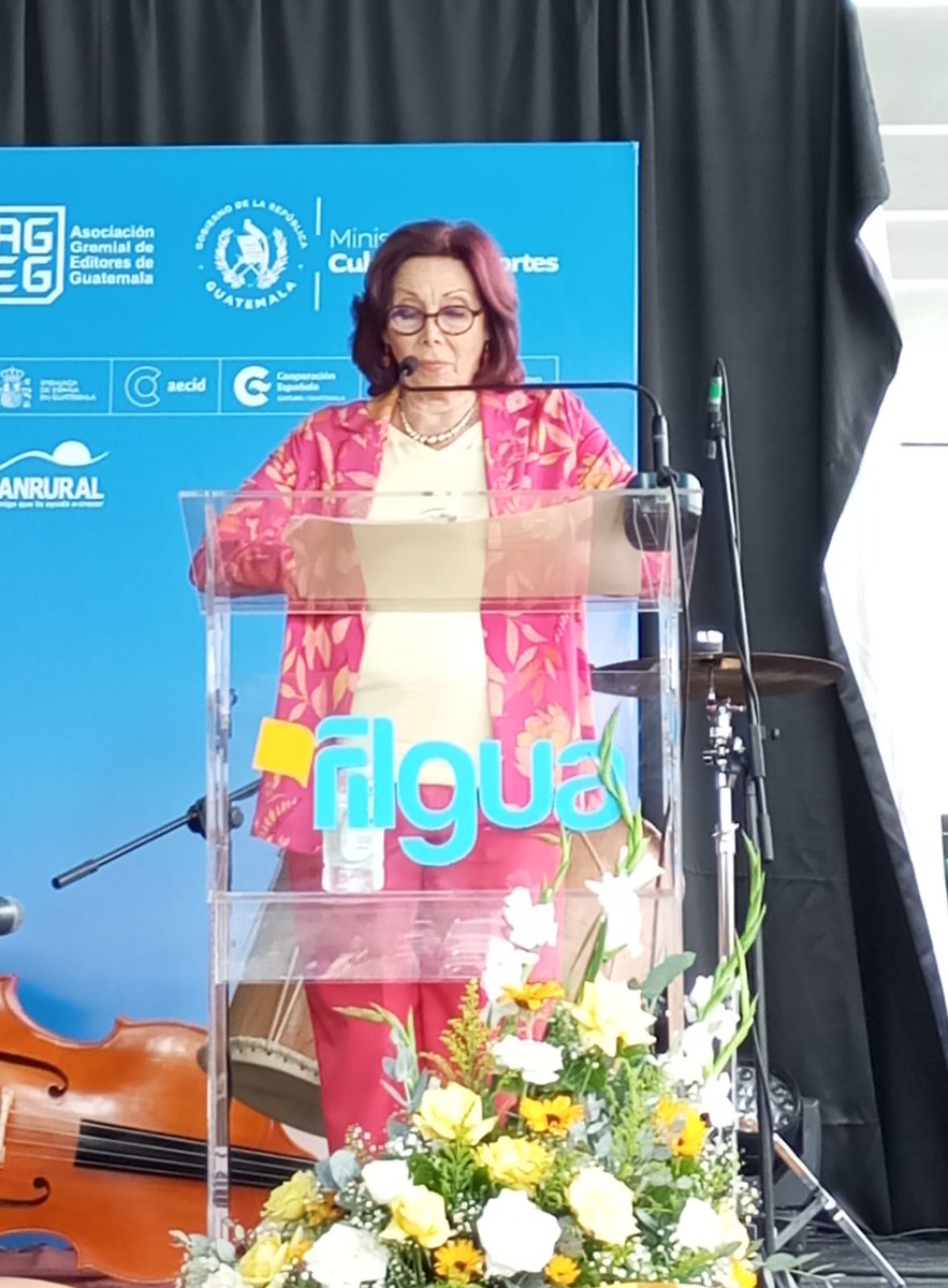Inauguración de la 22 edición de FILGUA 2025 dedicada a Marta Elena Casaúz Arzú, socióloga, historiadora  y escritora guatemalteca reconocida por su experiencia  en investigación acerca de las élites intelectuales centroamericanas y por estudiar el fenómeno del racismo.