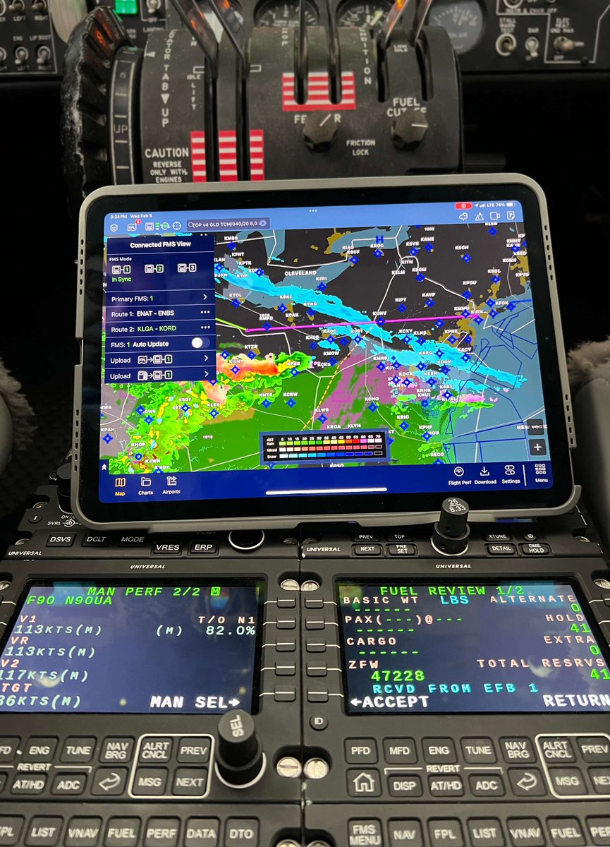 UnivAvionics's tweet image. Legacy FMS, meet new tech! ✈️ Our tiny dongle connects your legacy aircraft to the cloud & your iPad. Smart, simple, seamless. #AvionicsUpgrade #ConnectedCockpit #VisionToReality
Read in Aerospace & Defense Review ➔ ow.ly/z8bt50VWz1g