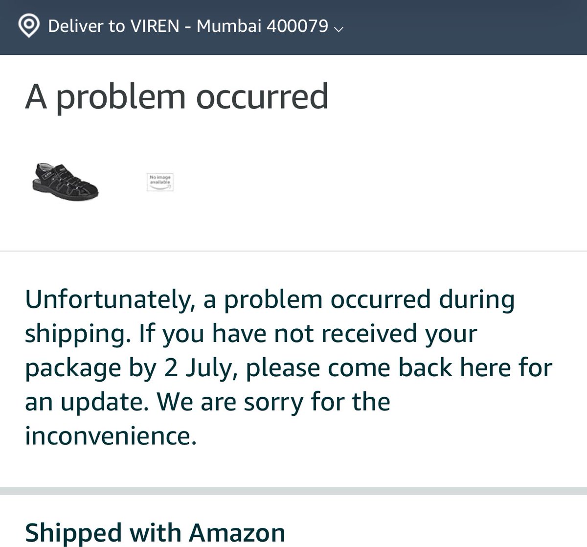 _viren06_'s tweet photo. @amazonIN I’ve been facing the same delivery issue at my address for the past 3 months. Despite being a Prime member, orders consistently fail to get delivered. Customer service offers the same standard response each time, but the issue remains unresolved. https://t.co/7R6BLQXmMX