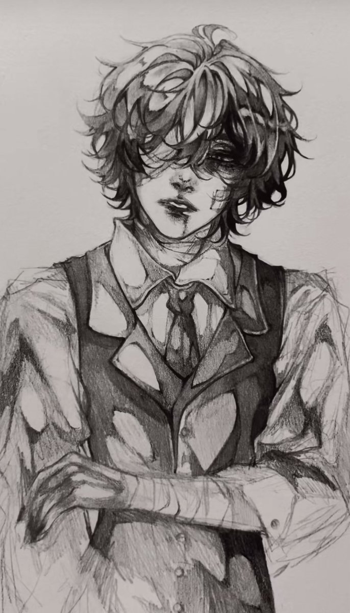 stawbear_'s tweet photo. #osamudazai #bsd #bungostraydogs https://t.co/oUZaQTEQ2S