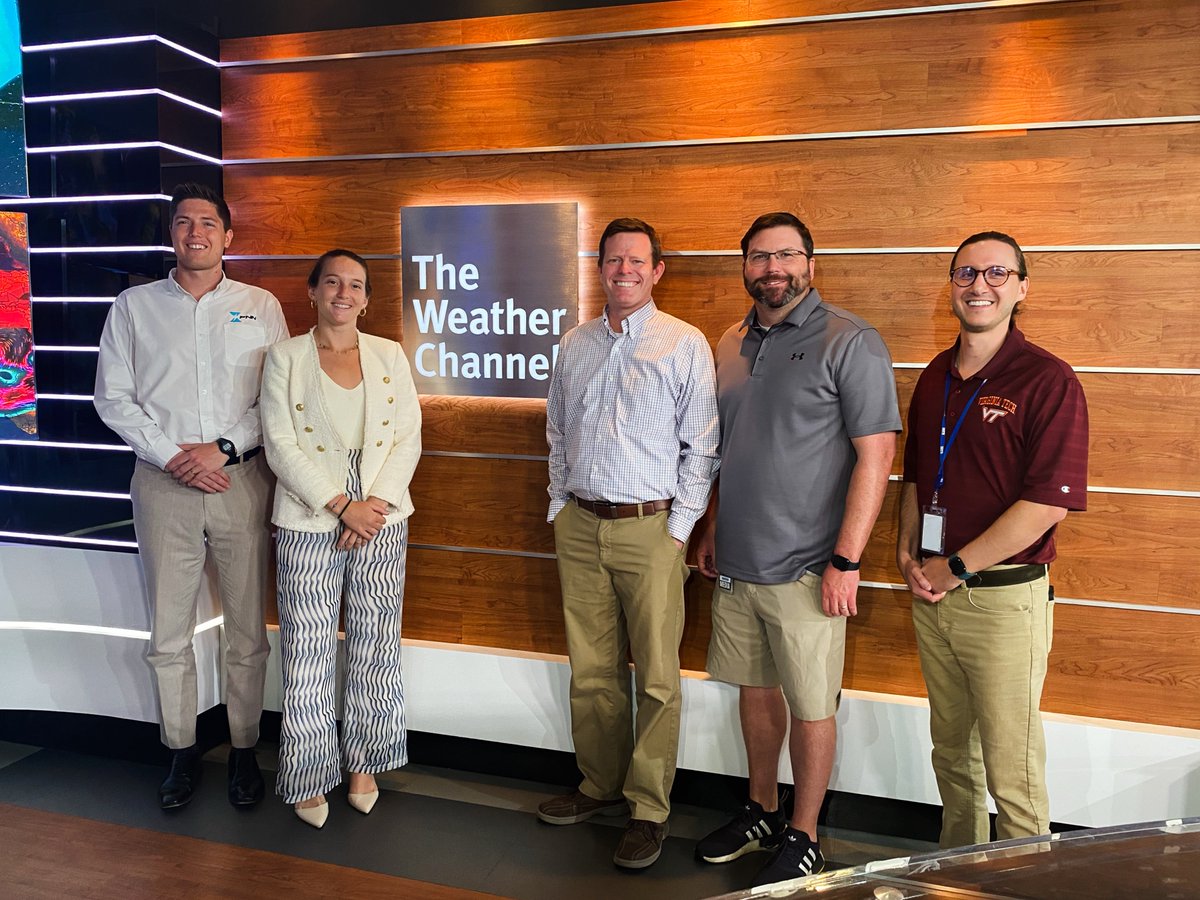 Great to be back at <a href="/weatherchannel/">The Weather Channel</a> HQ! 

The focus: Refining how High-Risk-Lightning™ (HRL™) data integrates into live broadcasts, delivering faster, clearer insights on lightning activity and wildfire threats to viewers across Florida.
#FNN #weatherchannel #HRL