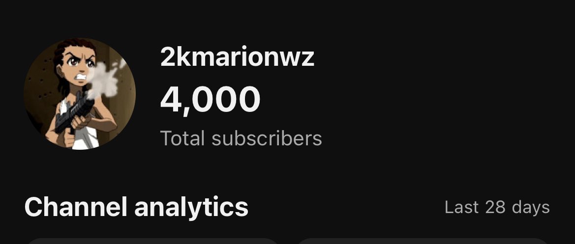 4K man I really need to get back active I be so damn busy 🤦‍♂️😭