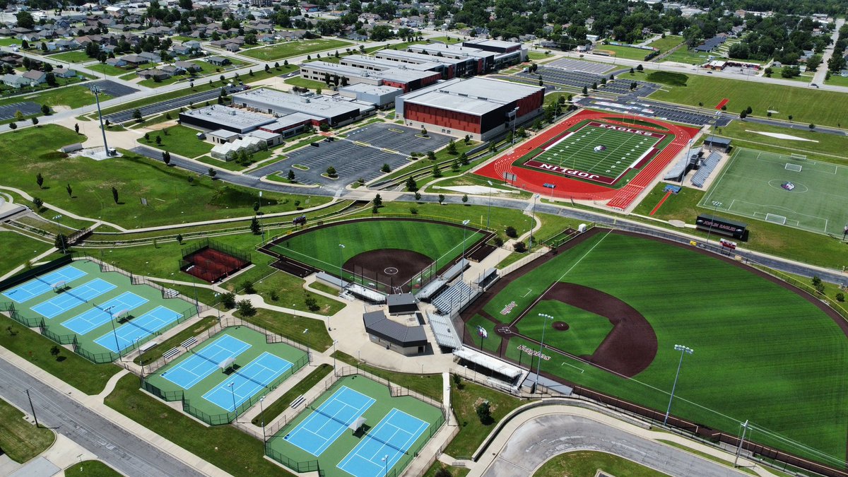 Joplin High School is picturesque