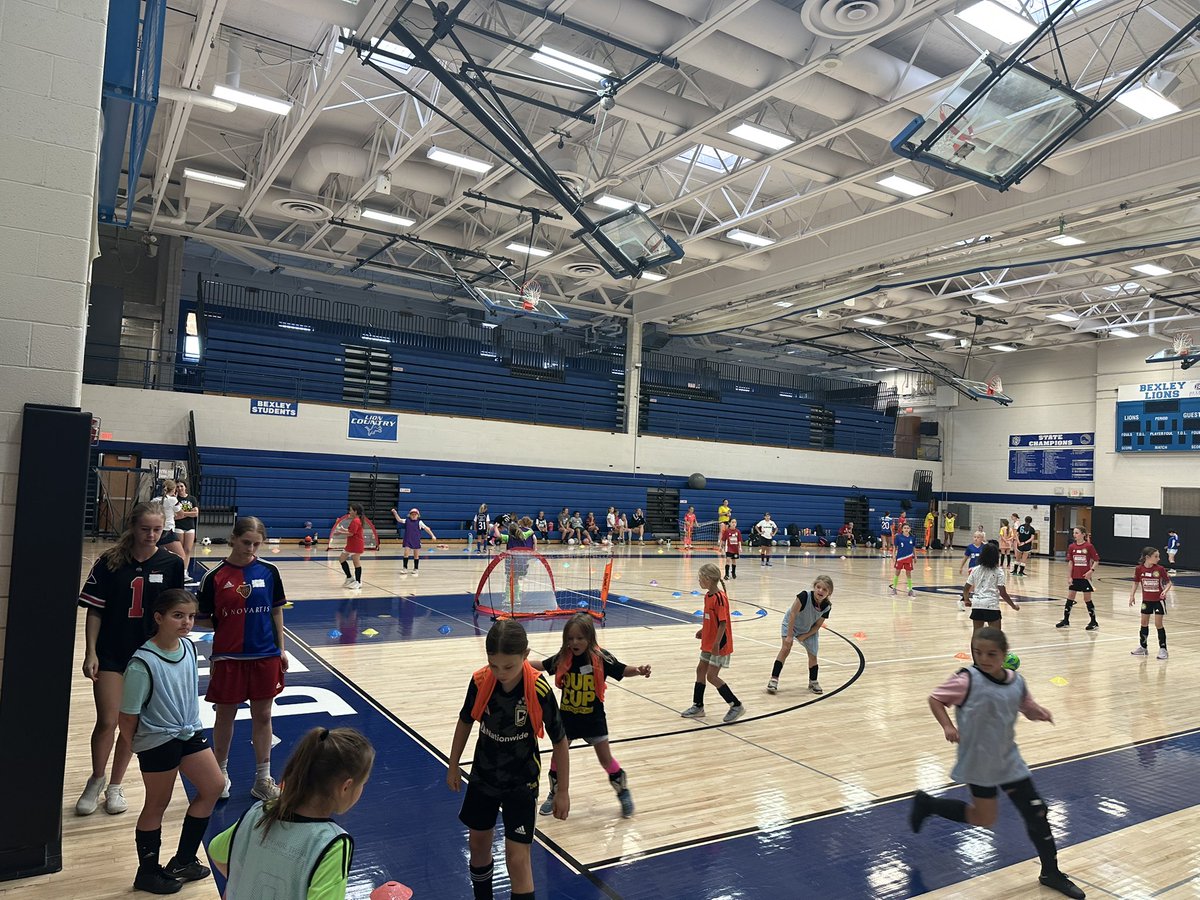 Our 2nd day of camp was a lot of fun even though we went inside because of rain!