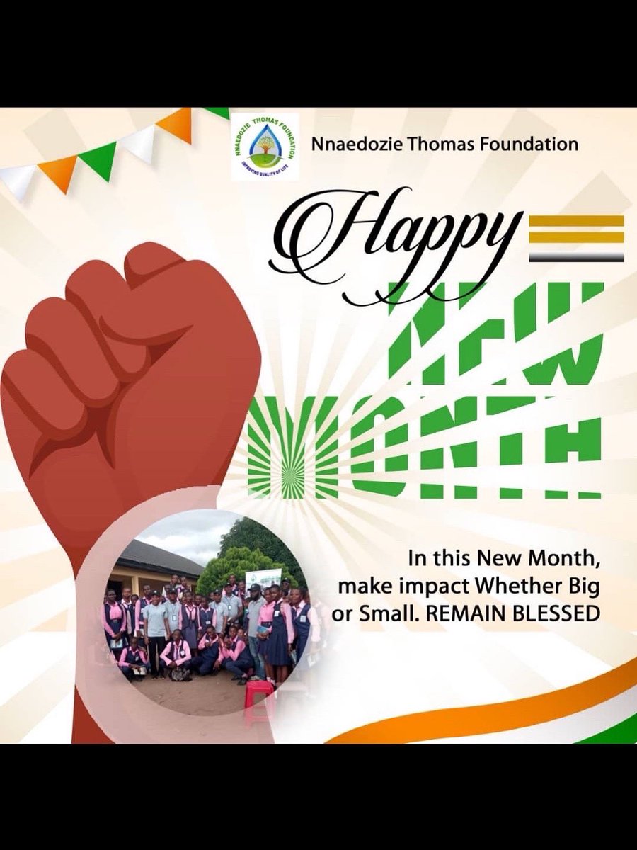 NnaedozieF's tweet photo. Nnaedozie Thomas Foundation says happy new month to everyone who has been with us up till this moment☺️… we don’t take it for granted… cheers to more good months https://t.co/r2Xc2I5TIS