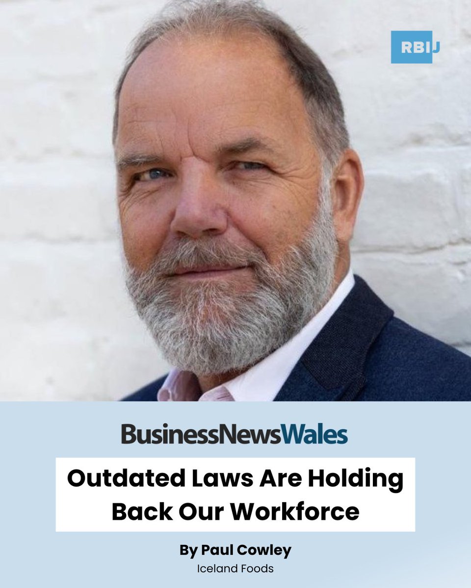 RBI_Justice's tweet image. Paul Cowley, Director of Rehabilitation for @IcelandFoods, urges the UK government to pass the @FairChecks amendment to review how childhood conviction records are handled.
Read why reforms can remove barriers & bolster the workforce in @WalesBusiness ➡️bit.ly/BizNewsWales