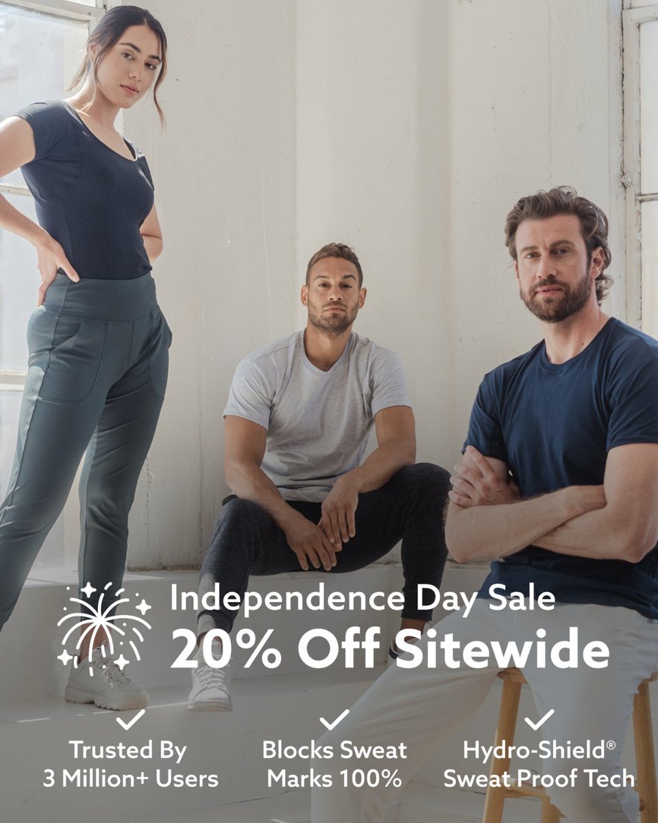 Get 20% off for a limited time with code FREEDOM20. Shop now at ThompsonTee.com 👕💪