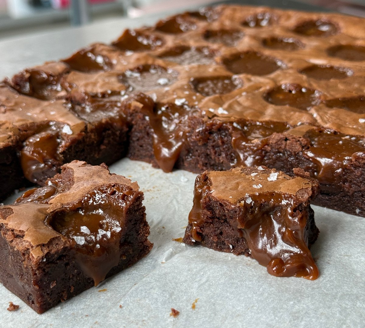 If you haven’t tried Salted Caramel yet, it really is now or never. Once it sells out, it won’t be restocked again... Order yours now: browniegod.com/products/salte…